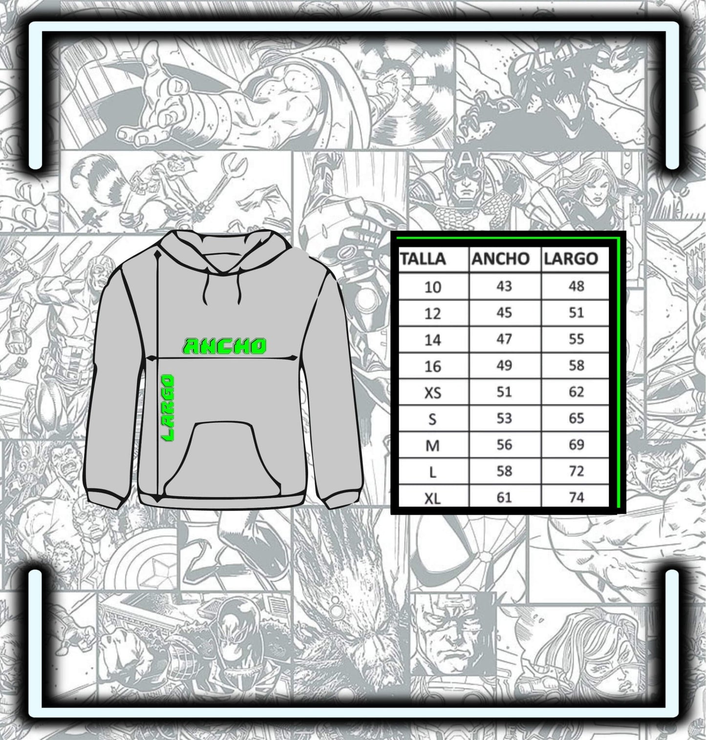 Hoodie Negro Dragon Ball - Comics Store Colombia