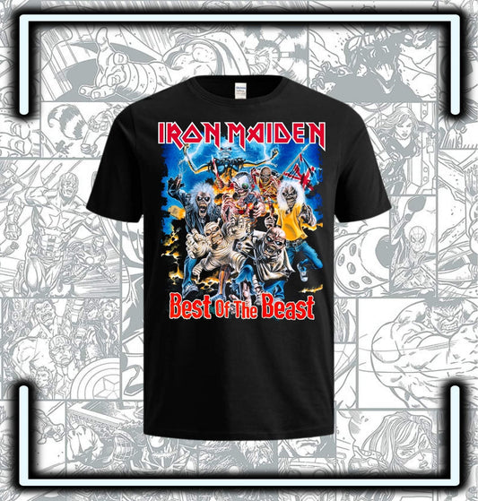 Camiseta Iron Maiden Beast - Comics Store Colombia