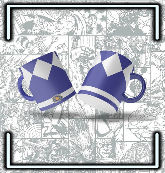 Mug Ceramica Power Rangers Blue - Comics Store Colombia