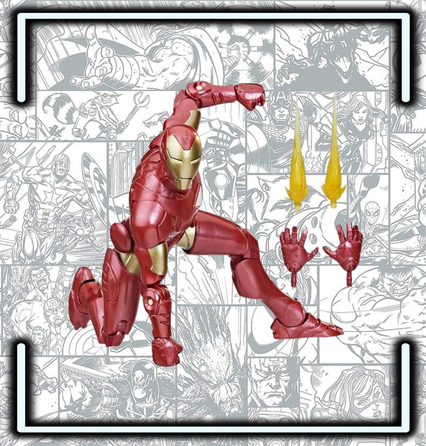 Figura Marvel Legends Iron Man - Comics Store Colombia