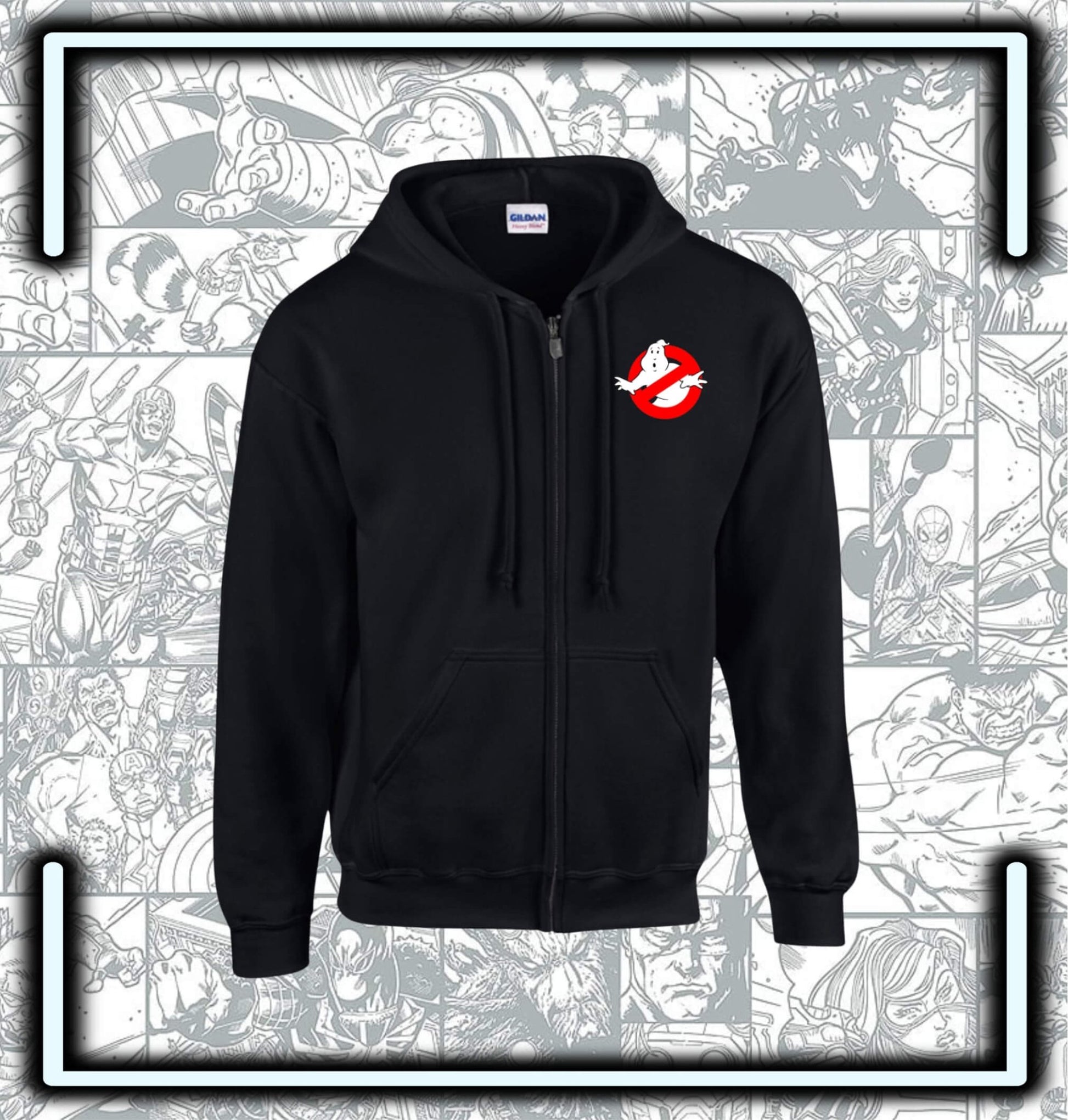 Hoodie Capota Cremallera Ghostbusters Pop - Comics Store Colombia