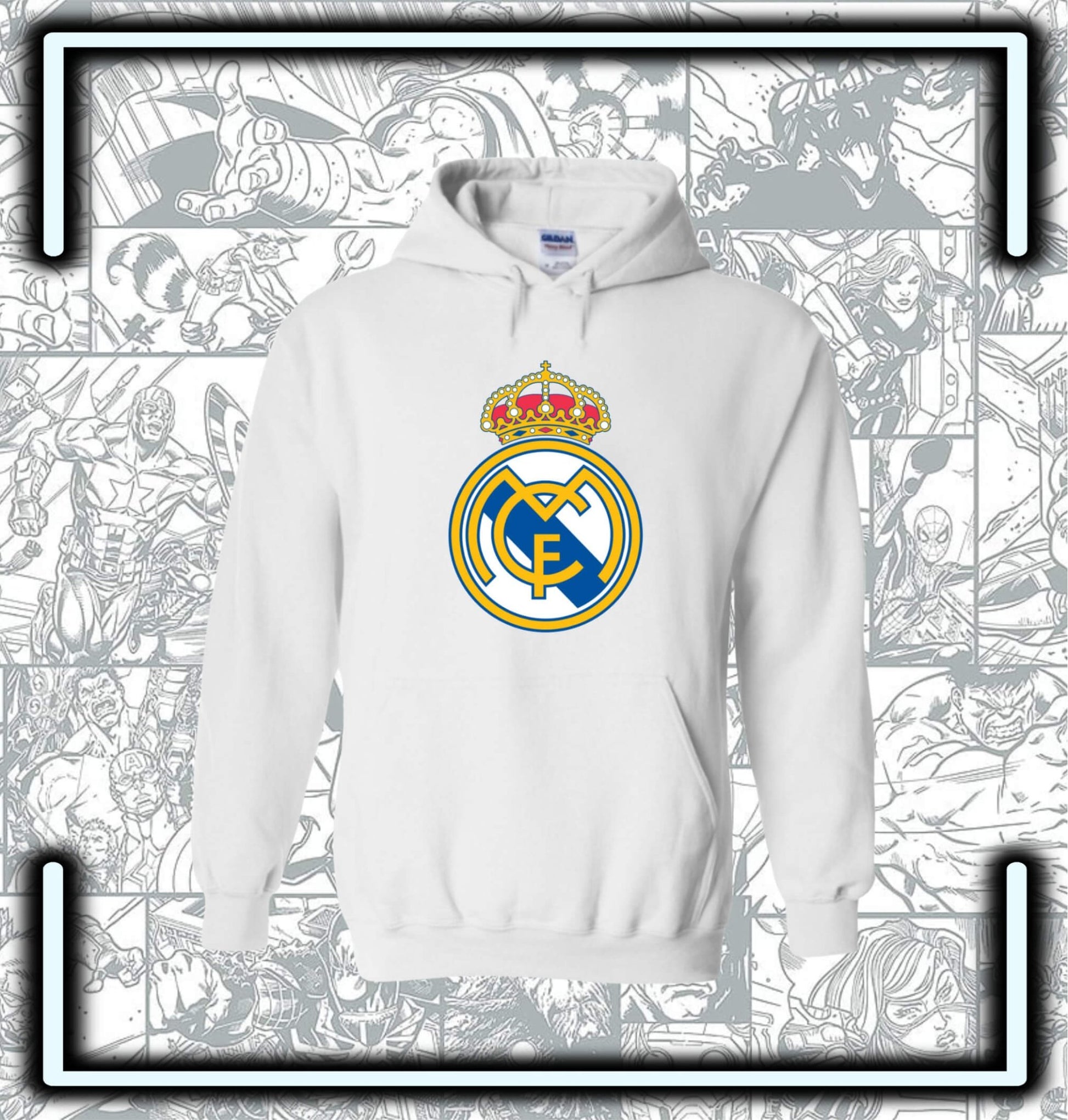 Hoodie Capota Real Madrid - Comics Store Colombia